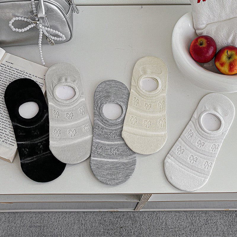 Einfarbige Atmungsaktive Socken