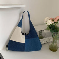 Vintage-Tasche Mit Farbblock