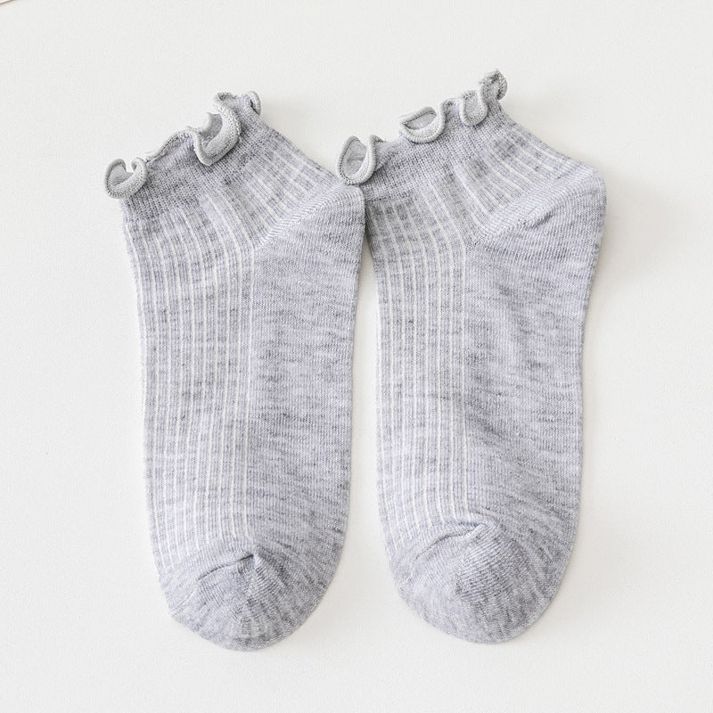 Lässige Einfarbige Socken