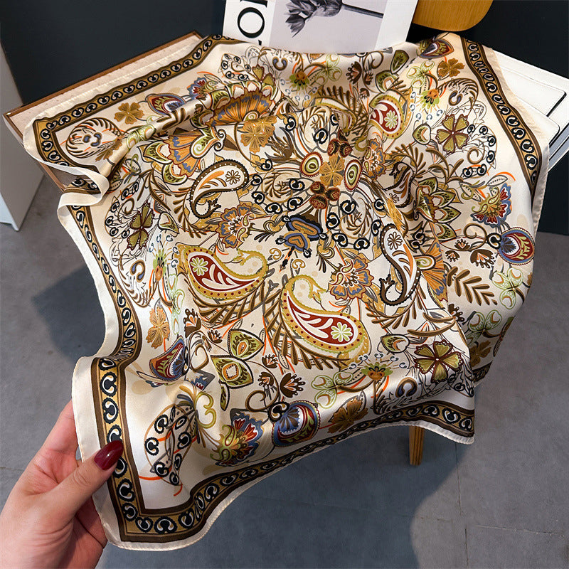 Vintage-Schal Im Ethno-Stil