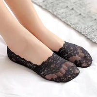 Atmungsaktive Socken Mit Blumenmuster