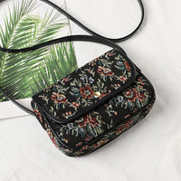 Vintage-Tasche Mit Blumenmuster