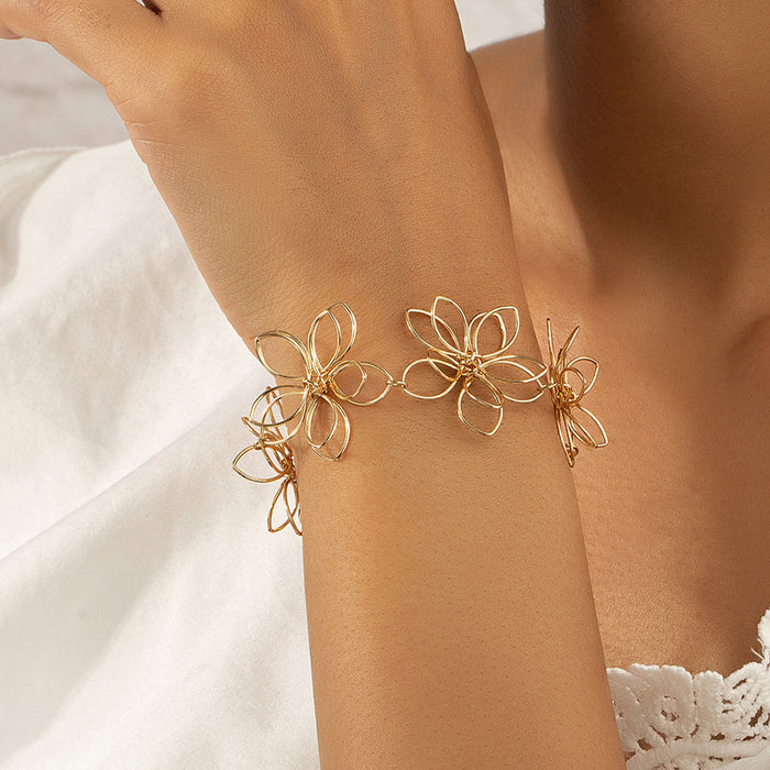 Vintage-Blumenarmband