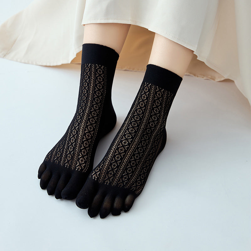 Atmungsaktive Fünf-Zehen-Socken