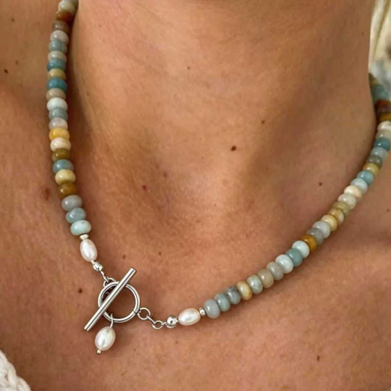 Perlenkette Im Böhmischen Stil
