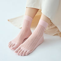 Atmungsaktive Fünf-Zehen-Socken