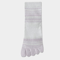 Gestreifte Und Bunte Fünf-Zehen-Socken