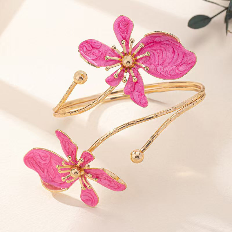 Vintage-Blumenarmband