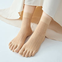 Atmungsaktive Fünf-Zehen-Socken