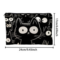 Lässige Tasche Mit Katzenmuster