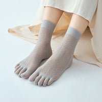 Atmungsaktive Fünf-Zehen-Socken