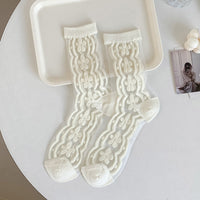 Atmungsaktive Socken Mit Blumenmuster