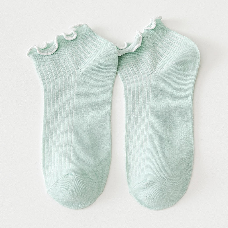 Lässige Einfarbige Socken