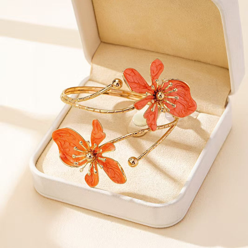 Vintage-Blumenarmband