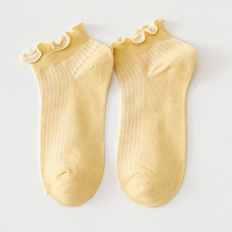 Lässige Einfarbige Socken