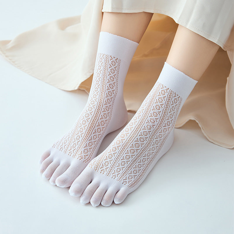 Atmungsaktive Fünf-Zehen-Socken