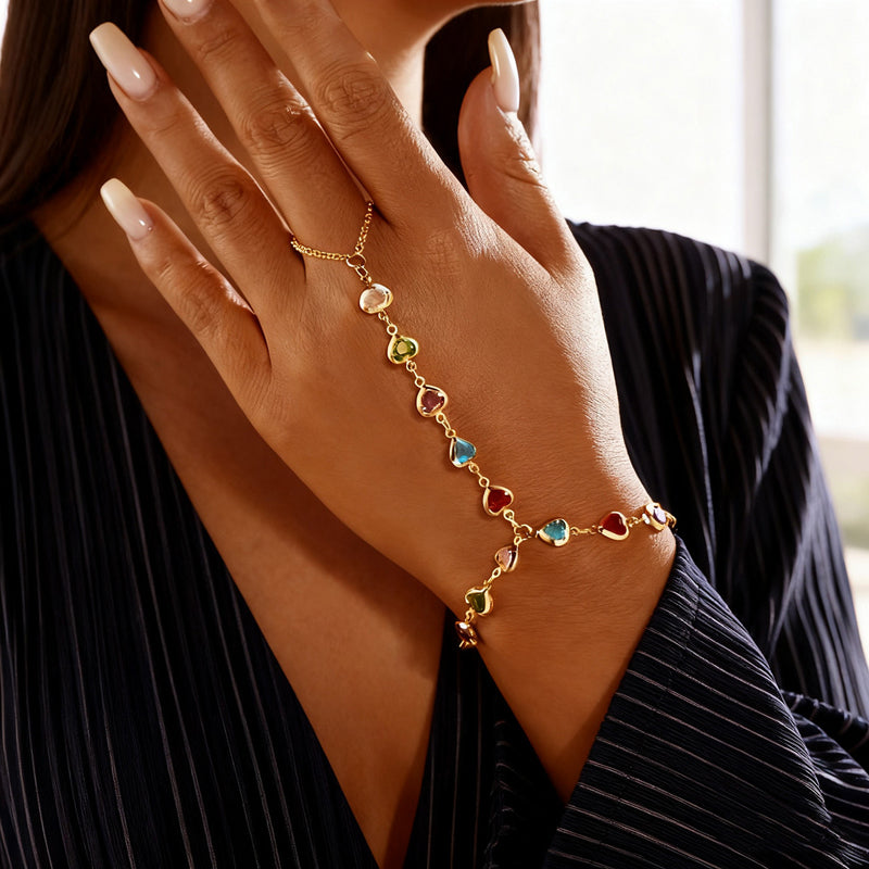 Vintage Herzarmband