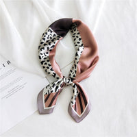 Vintage-Schal Mit Leopardenmuster