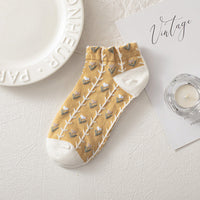 Lässige Socken Mit Blumenmuster