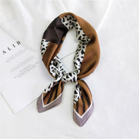 Vintage-Schal Mit Leopardenmuster