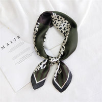 Vintage-Schal Mit Leopardenmuster