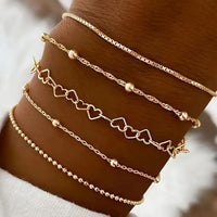 Bohemien Herz Armband