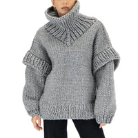 Lässiger Übergroßer Pullover