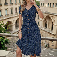 Vintage Polka Dot Kleid