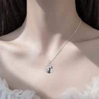 Kreative Katzenanhänger-Halskette