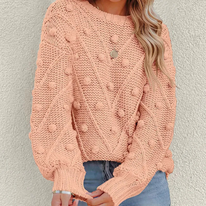 Lässiger Strickpullover