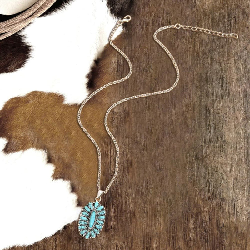 Böhmische Anhänger Halskette