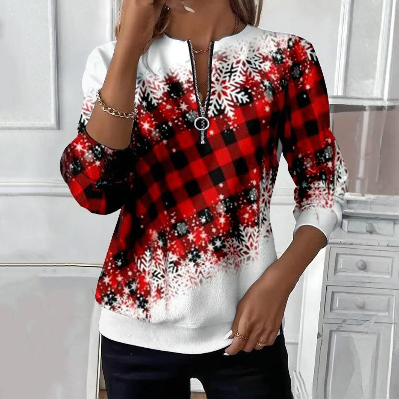 Lässiges Weihnachts-Sweatshirt