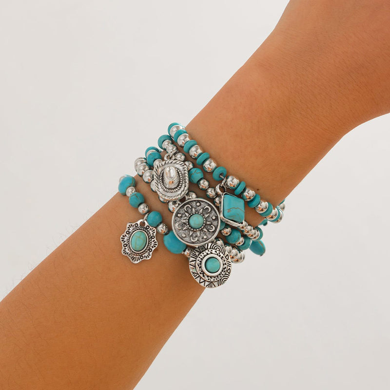 Vintage Ethnisch Perlenarmband