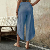 【Baumwolle Und Leinen】Bequeme Freizeithose