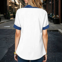 Lässige Patchwork-Bluse