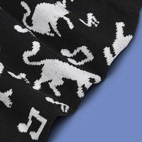 Kreative Socken Mit Katzenmuster