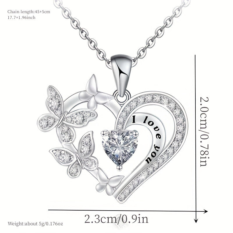 Herzanhänger-Halskette