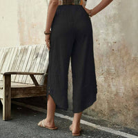 【Baumwolle Und Leinen】Bequeme Freizeithose