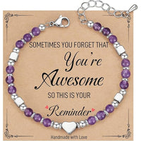 Bohemian Herz Perlenarmband