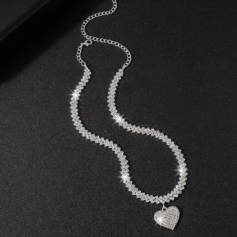 Herzanhänger-Halskette