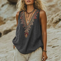Vintage Ethnisch Tank Top