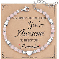 Bohemian Herz Perlenarmband