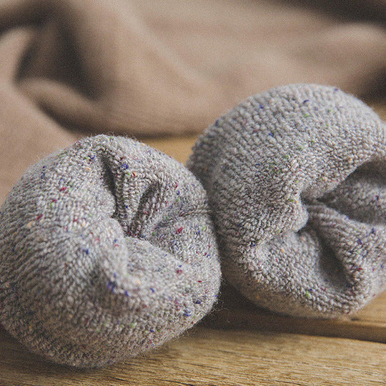 Gestreifte Warme Socken