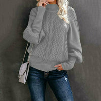 Eleganter Fester Strickpullover