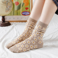 Vintage Blumensocken