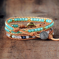 Boho Geflochtenes Perlenarmband