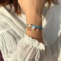 Boho-Perlenarmband-Set