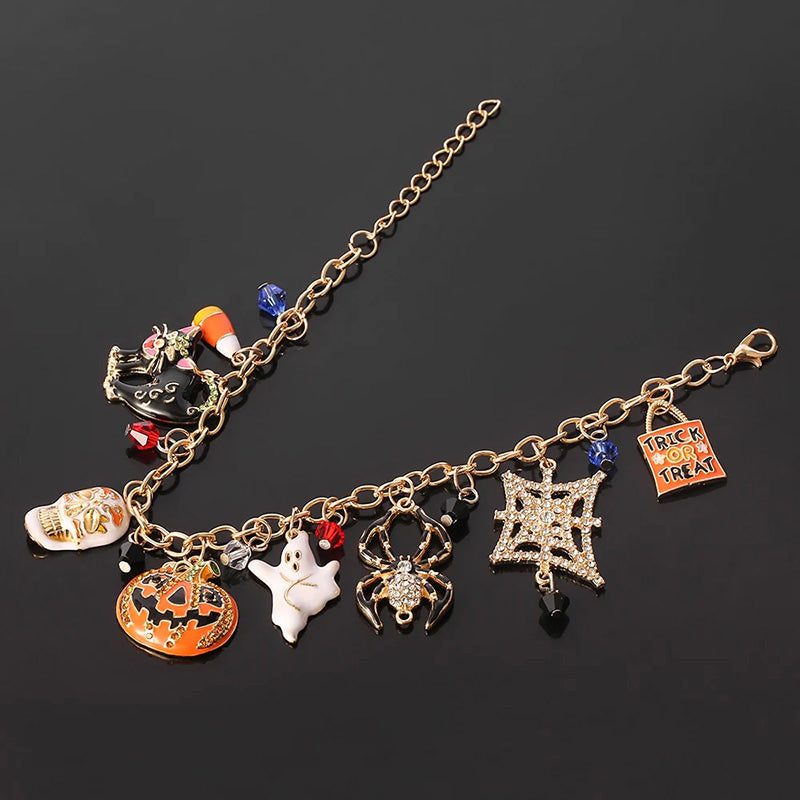 Halloween-Anhänger-Armband