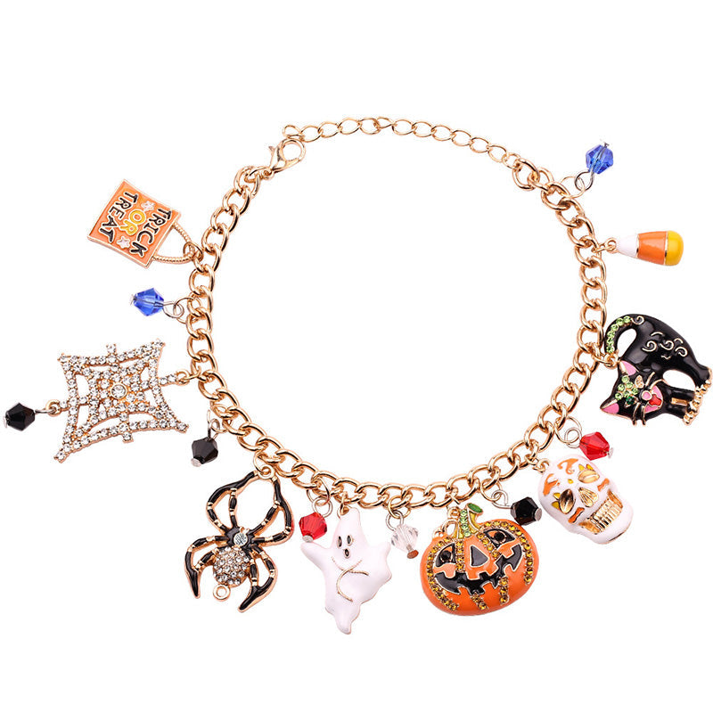 Halloween-Anhänger-Armband