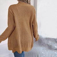 Lässige Strickjacke